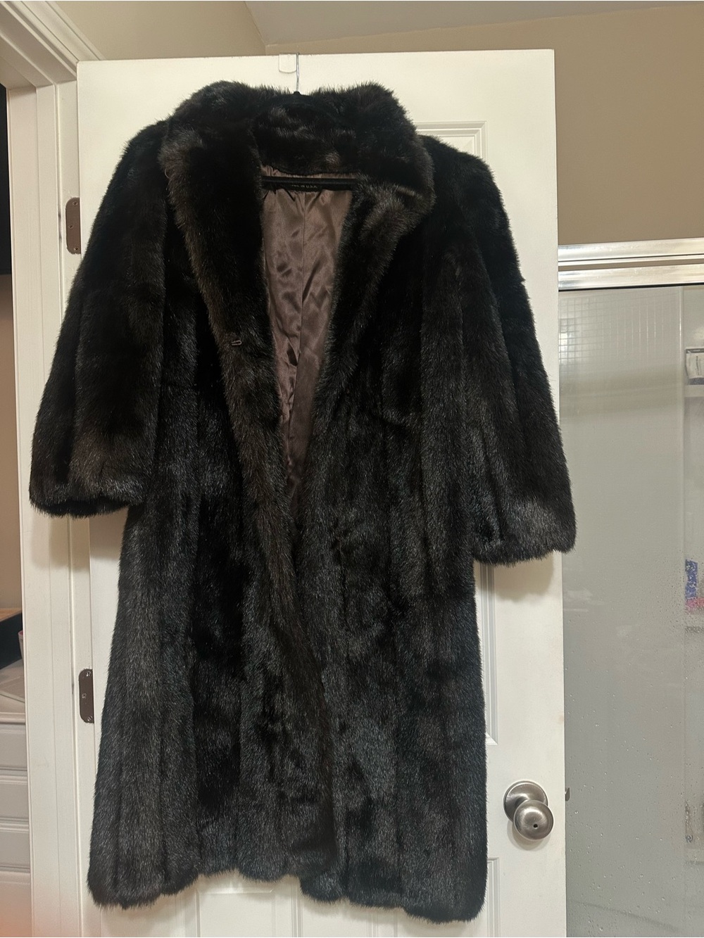 Style V Ltd. Dark brown Faux Fur Coat